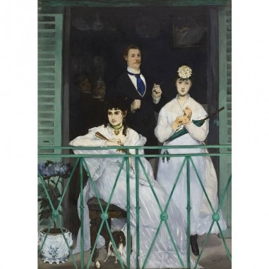 Πίνακας σε καμβά Edouard Manet - The Balcony