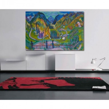 Πίνακας σε καμβά Ernst Ludwig Kirchner landscape