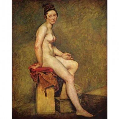 Πίνακας σε καμβά Eugène Delacroix - Mademoiselle Rose - 1817