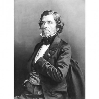 Πίνακας σε καμβά Eugène Delacroix - Portrait by Nadar Felix