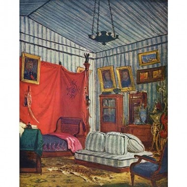 Πίνακας σε καμβά Eugène Delacroix - The Duke of Morny's Apartment - 1831