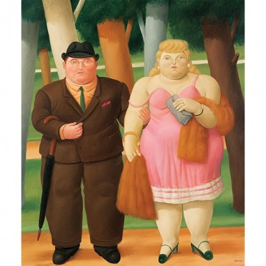 Πίνακας σε καμβά Fernando Botero 02