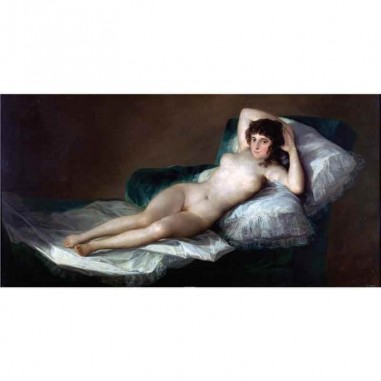 Πίνακας σε καμβά Francisco de Goya - La maja desnuda - 1790
