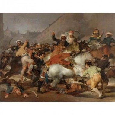 Πίνακας σε καμβά Francisco de Goya - The Second of May - 1808