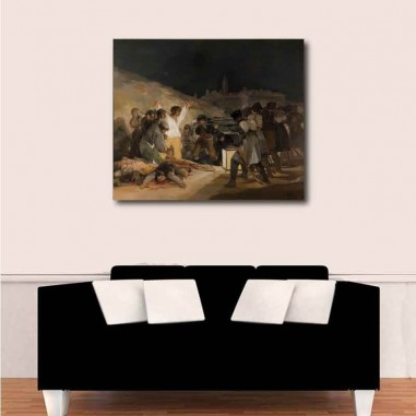 Πίνακας σε καμβά Francisco de Goya - The Third of May 1808 - 1814