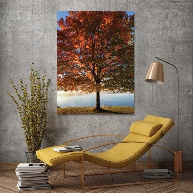 Πίνακας σε καμβά Φθινοπωρινό Δέντρο