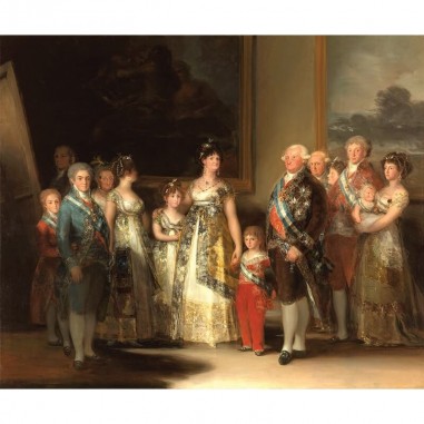 Πίνακας σε καμβά Goya - Charles IV of Spain and His Family