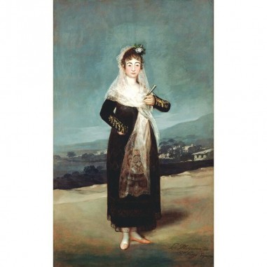 Πίνακας σε καμβά Goya - Portrait of the Marquesa de Santiago