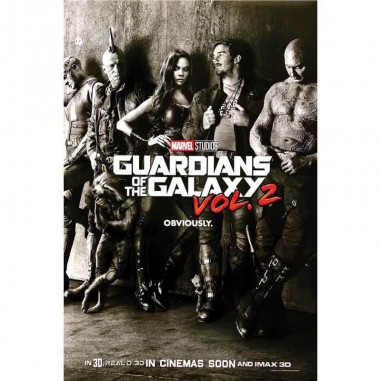 Πίνακας σε καμβά Guardians of the Galaxy - Vol.2