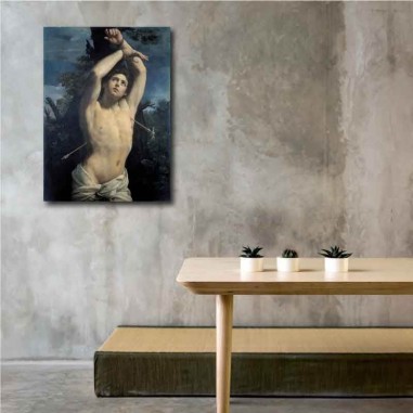 Πίνακας σε καμβά Guido Reni - Saint Sebastian