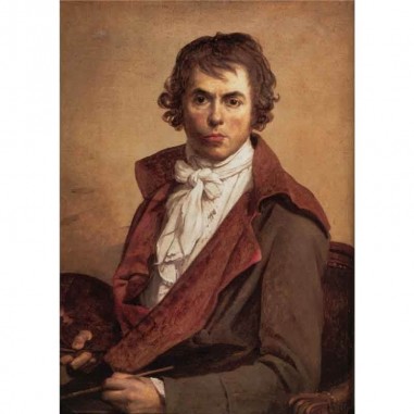 Πίνακας σε καμβά Jacques Louis David - David's Self Portrait