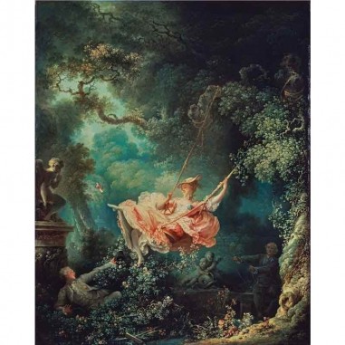 Πίνακας σε καμβά Jean Honore Fragonard - The Swing
