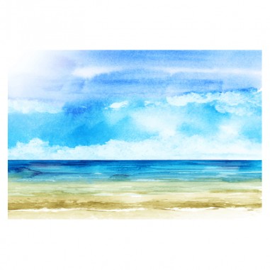 Πίνακας σε καμβά με Θάλασσα με αμμουδιά