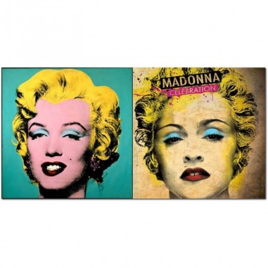 Πίνακας σε καμβά με Madonna Marilyn