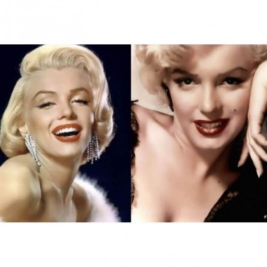 Πίνακας σε καμβά με την Marilyn Monroe σε 2 φάσεις
