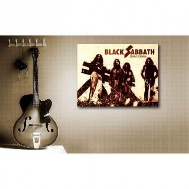 Πίνακας σε καμβά με τους Black Sabbath