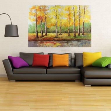 Πίνακας σε καμβά με TREES