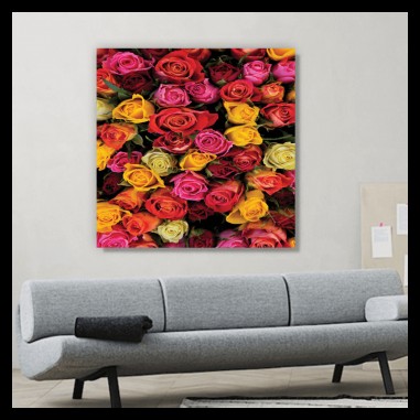 Πίνακας σε καμβά με τριαντάφυλλα