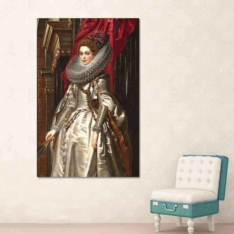 Πίνακας σε καμβά Peter Paul Rubens - Marchesa Brigida Spinola-Doria