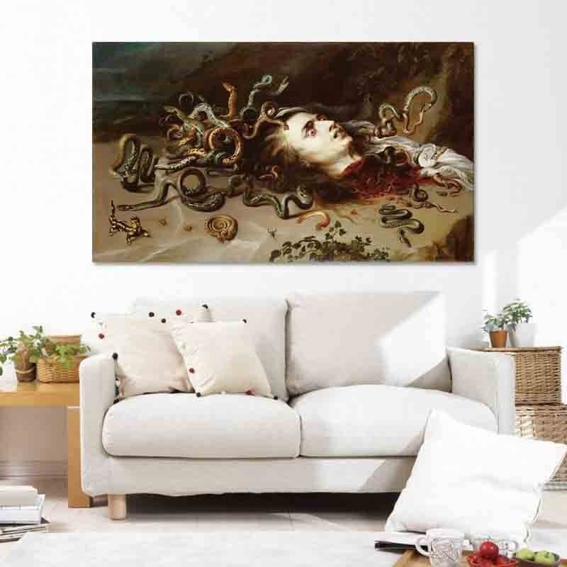 Πίνακας σε καμβά Peter Paul Rubens - Medusa