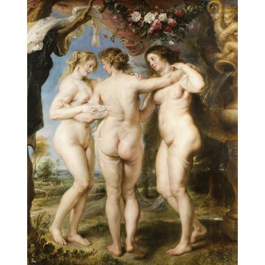 Πίνακας σε καμβά Peter Paul Rubens - The Three Graces