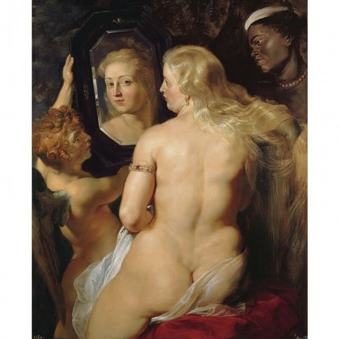 Πίνακας σε καμβά Peter Paul Rubens - Venus at a Mirror