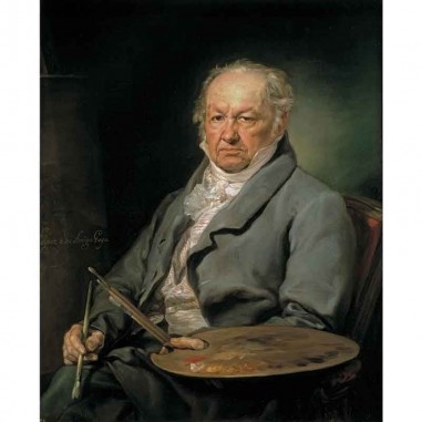 Πίνακας σε καμβά - Portrait of Goya by Vicente López Portaña