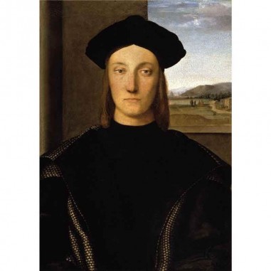 Πίνακας σε καμβά Raffaello Sanzio da Urbino - Portrait of Guidobaldo da Montefeltro