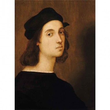 Πίνακας σε καμβά Raffaello Sanzio da Urbino - Presumed portrait of Raphael