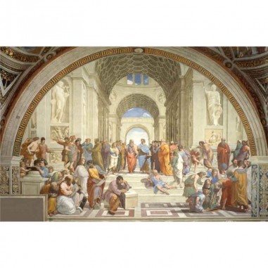 Πίνακας σε καμβά Raffaello Sanzio da Urbino - School of Athens