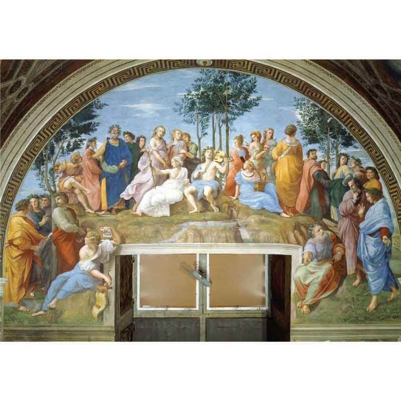 Πίνακας σε καμβά Raffaello Sanzio da Urbino - The Parnassus - 1511