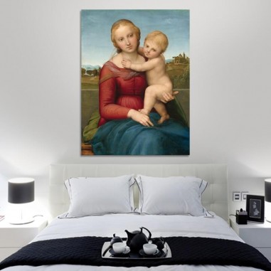 Πίνακας σε καμβά Raffaello - The Cowper Madonna