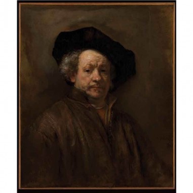 Πίνακας σε καμβά Rembrandt van Rijn - Self Portrait