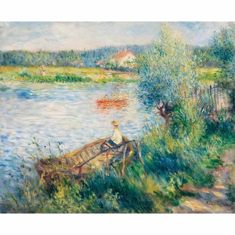 Πίνακας σε καμβά Renoir - Canotage a bougival