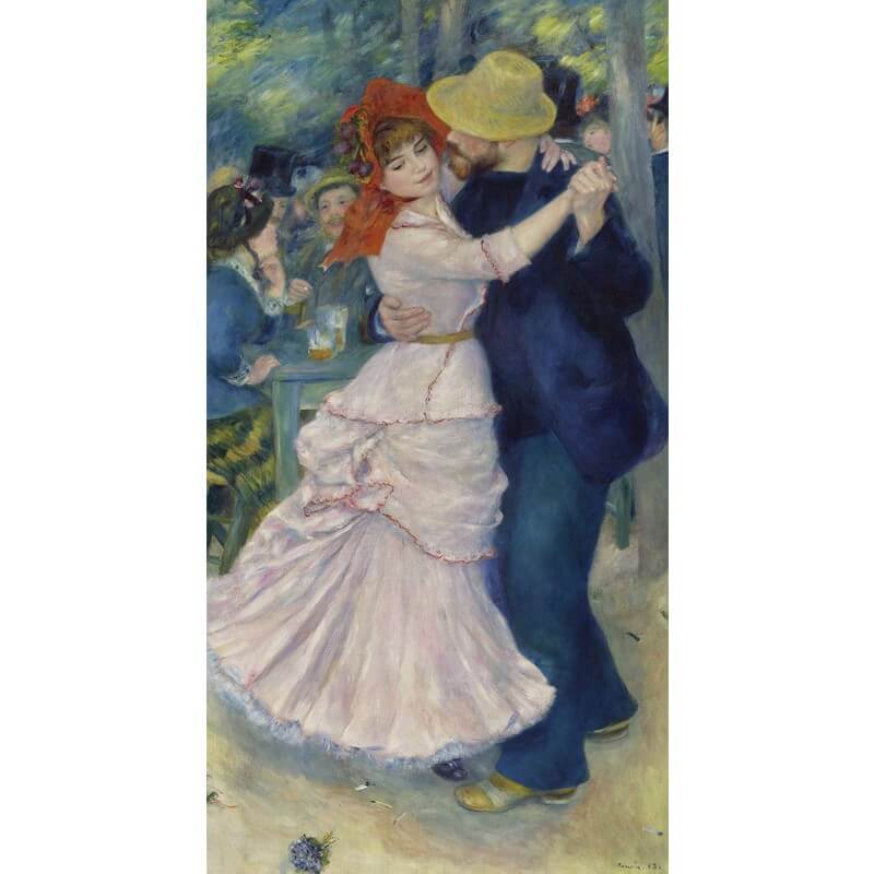 Πίνακας σε καμβά Renoir - Dance at Bougival