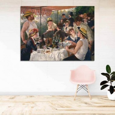 Πίνακας σε καμβά Renoir - Luncheon of the Boating Party