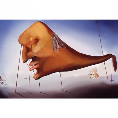 Πίνακας σε καμβά Salvador Dali - Abstract Painting