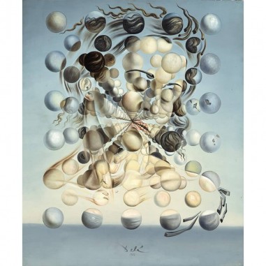 Πίνακας σε καμβά Salvador Dali - Galatea of the Spheres