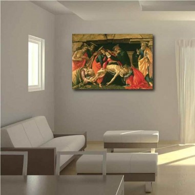 Πίνακας σε καμβά Sandro Botticelli - Lamentation of Christ