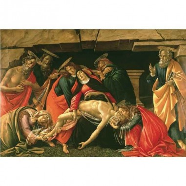 Πίνακας σε καμβά Sandro Botticelli - Lamentation of Christ