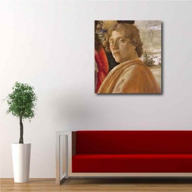 Πίνακας σε καμβά Sandro Botticelli - Self Portrait