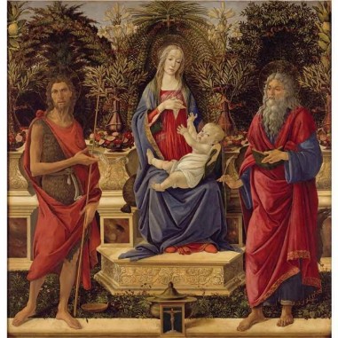 Πίνακας σε καμβά Sandro Botticelli - The Bardi Altarpiece - 1484