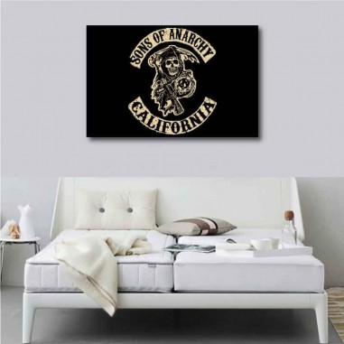 Πίνακας σε καμβά Sons of Anarchy Logo