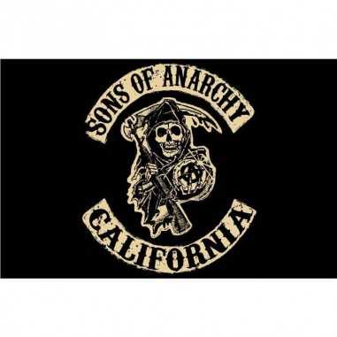 Πίνακας σε καμβά Sons of Anarchy Logo