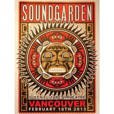 Πίνακας σε καμβά Soundgarden Poster