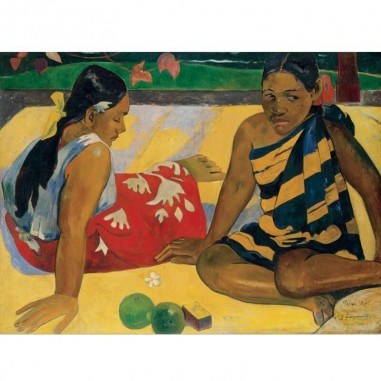 Πίνακας σε καμβά Tahitian Women on the Beach Paul Gauguin