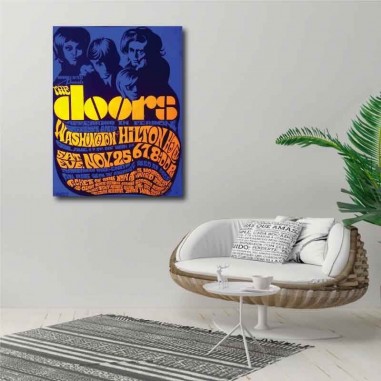 Πίνακας σε καμβά The Doors Poster