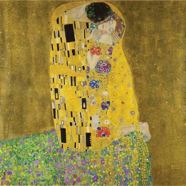 Πίνακας σε καμβά The kiss bacio-Gustav Klimt