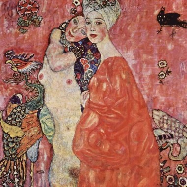 Πίνακας σε καμβά The women friends-Gustav Klimt