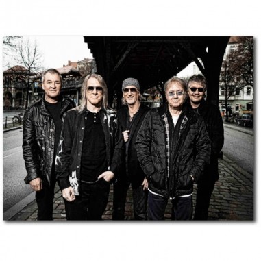 Πίνακας σε καμβά των Deep Purple Old